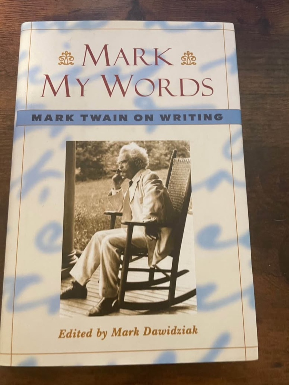 Mark Twain On... Quote Collection - Cream & Blue Paperback